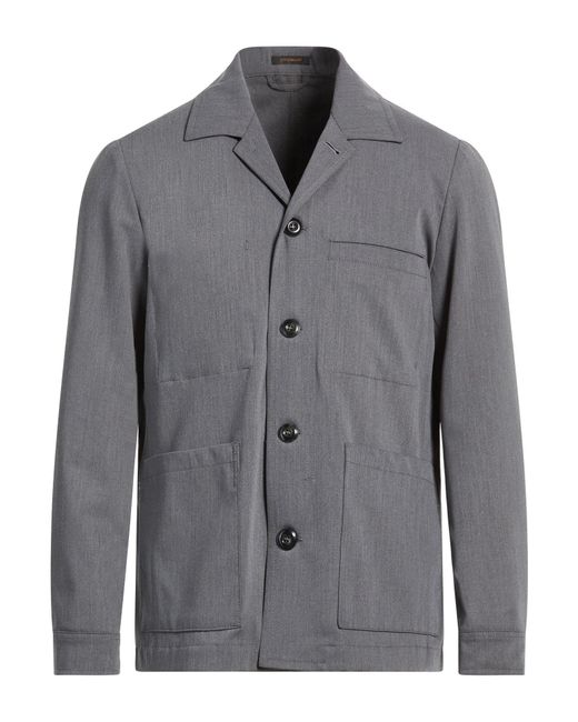 Officina 36 Gray Jacket for men