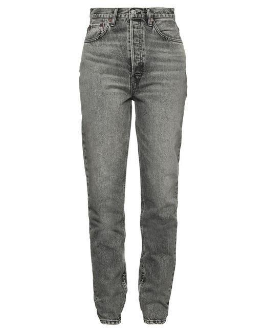 Re/done Gray Jeanshose