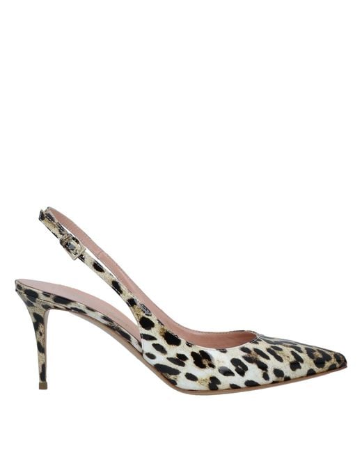 Ninalilou Metallic Pumps Soft Leather