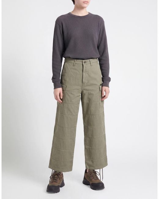 Hysteric Glamour Green Military Pants Cotton