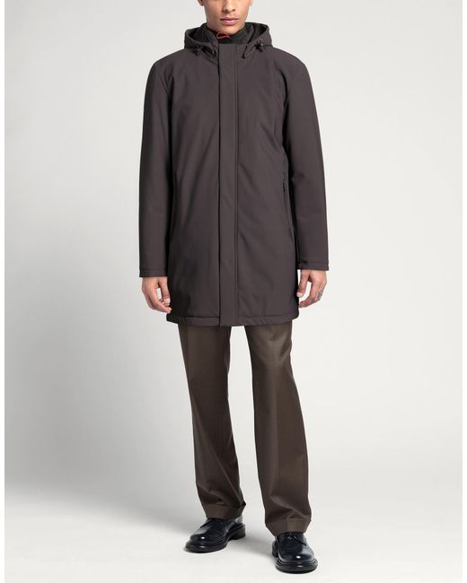 BRERAS Milano Gray Coats for men