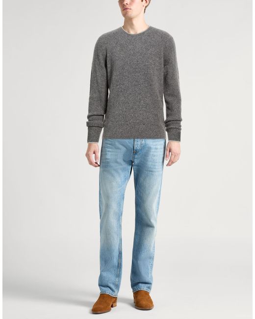 Fedeli Gray Jumper for men