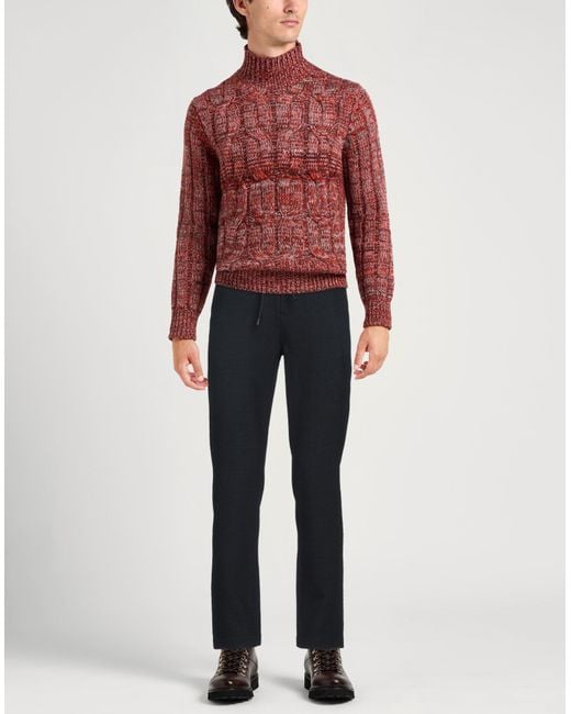 Paul Smith Blue Midnight Pants Polyester, Wool, Elastane for men