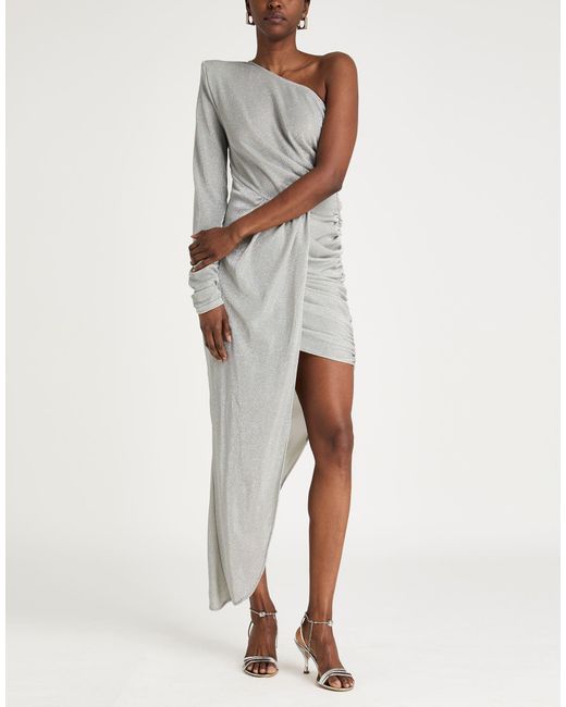 ACTUALEE Gray Mini Dress