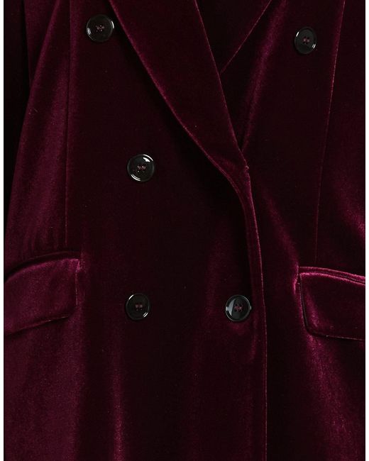 NINA 14.7 Purple Blazer Polyester, Elastane