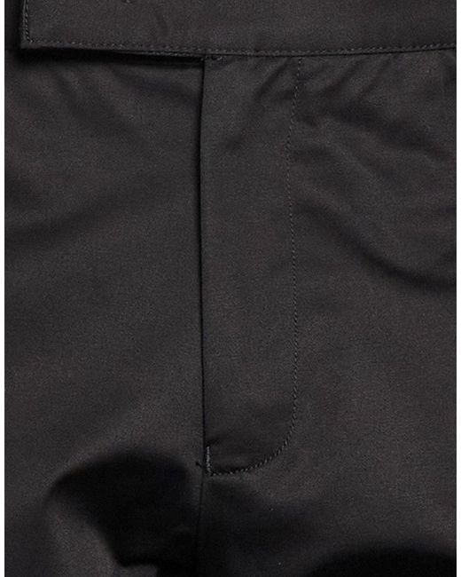 Gazzarrini Black Pants Cotton, Elastane for men