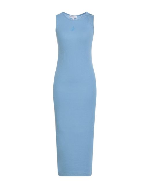 J.W. Anderson Blue Midi-Kleid