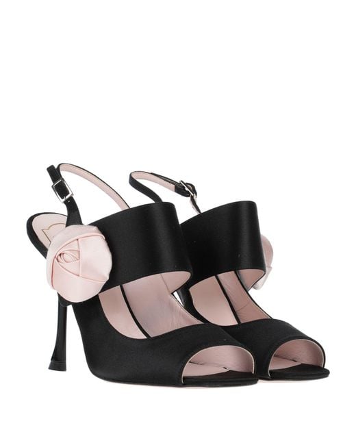Roger Vivier Black Sandale
