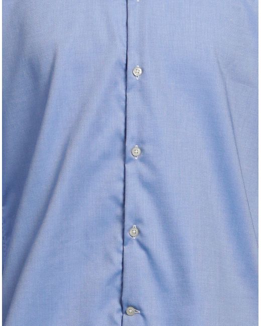 Camisa Brooksfield de hombre de color Blue