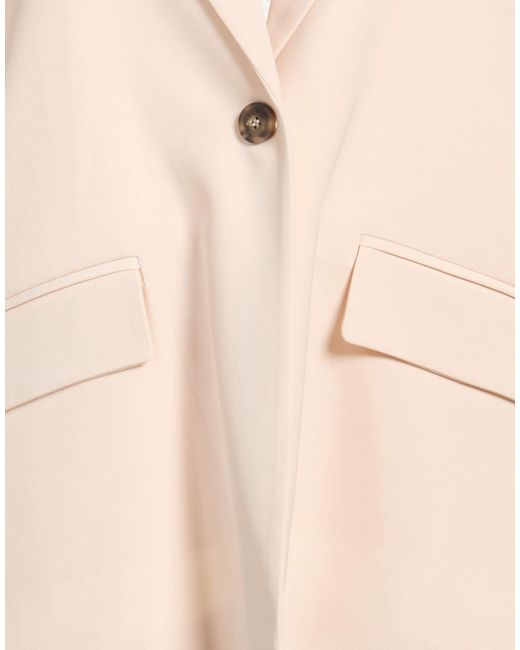 Please Natural Blazer Polyester, Elastane, Nylon