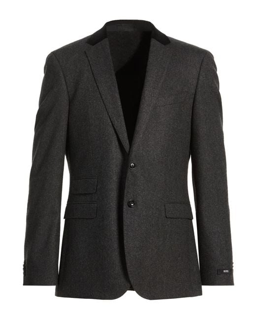 Boss Black Blazer Virgin Wool, Polyester, Elastane for men