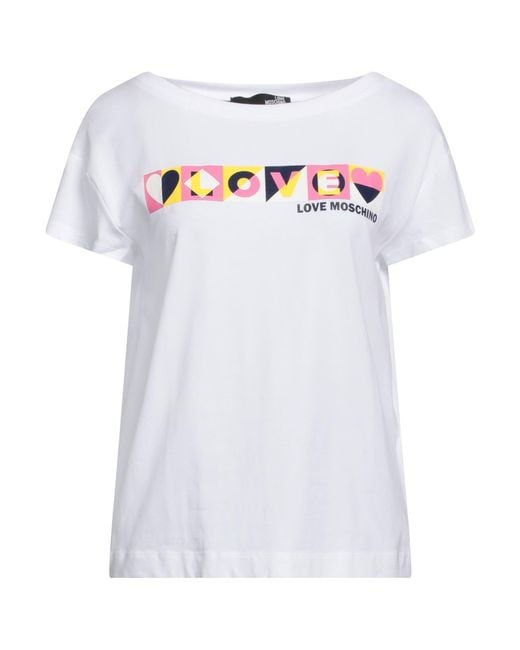 Love Moschino White T-shirt