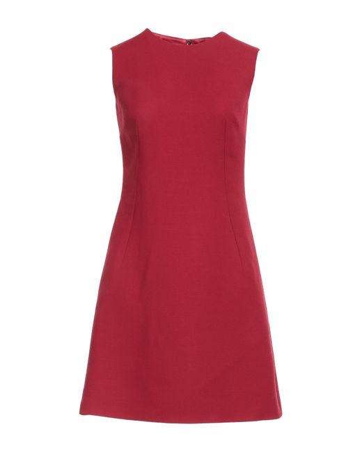 Dolce & Gabbana Red Mini-Kleid