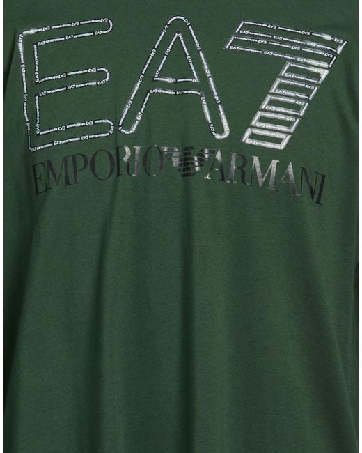EA7 Green T-Shirts for men