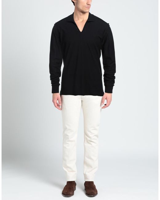 Dolce & Gabbana Black Polo Shirt for men
