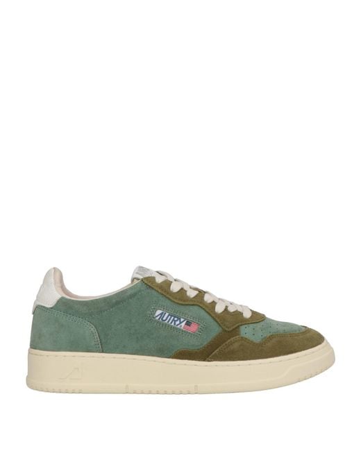 Autry Green Light Sneakers Leather for men