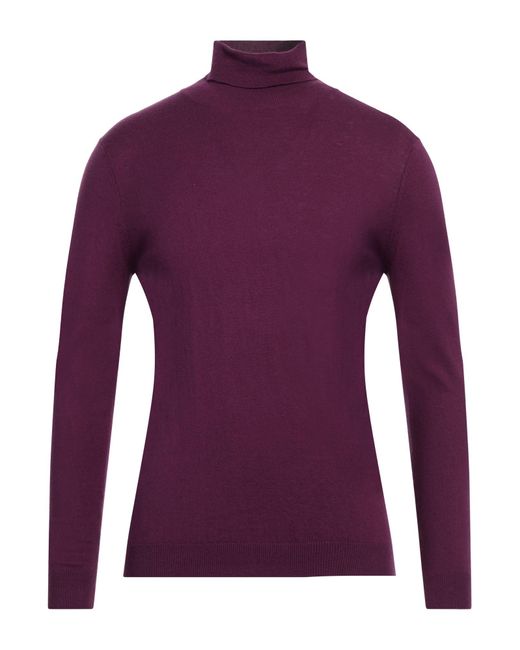 AT.P.CO Rollkragenpullover in Purple für Herren
