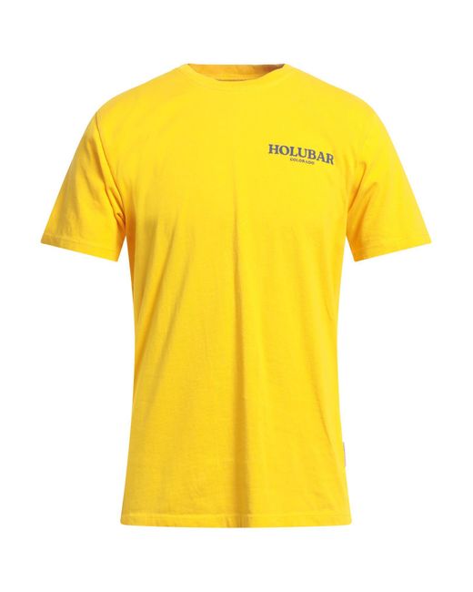 Holubar Yellow T-shirt for men