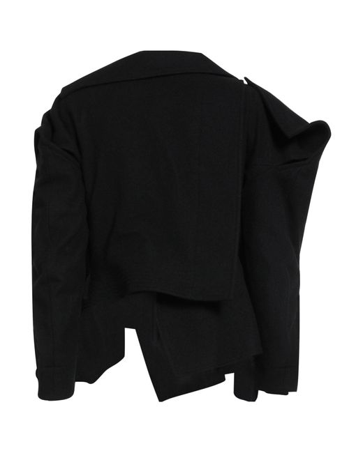 Yohji Yamamoto Black Collections Jacket Wool, Nylon