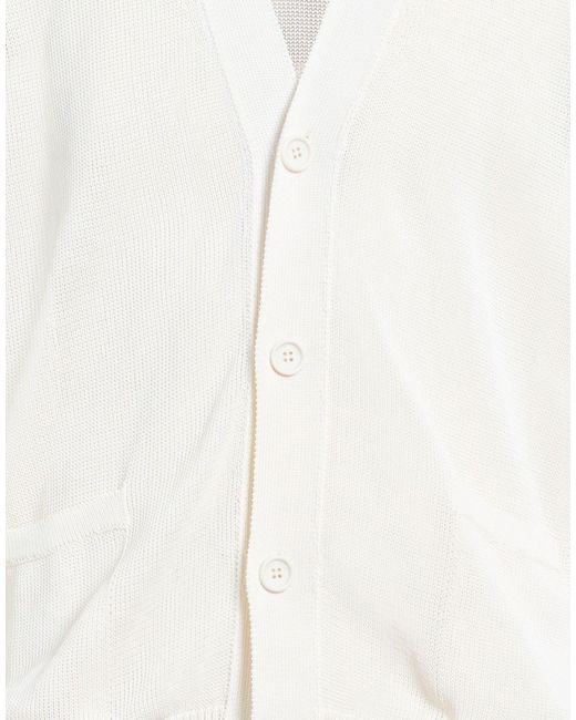 Roberto Collina White Cardigans for men