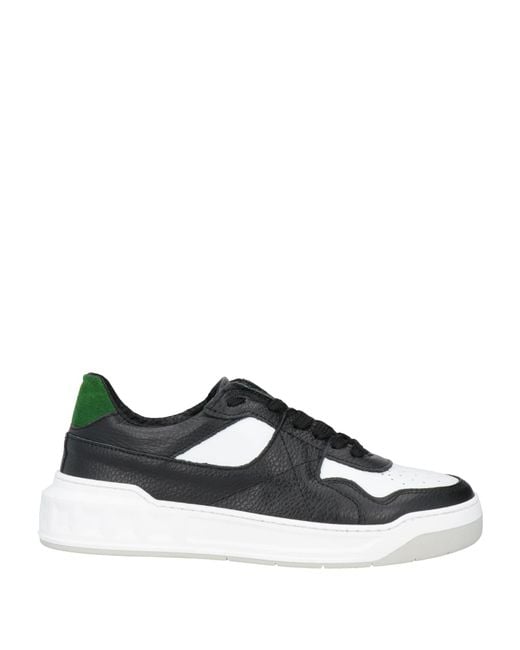 CafeNoir Black Sneakers Leather for men