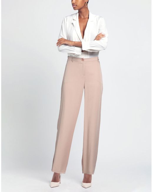 CROCHÈ Natural Blush Pants Lyocell