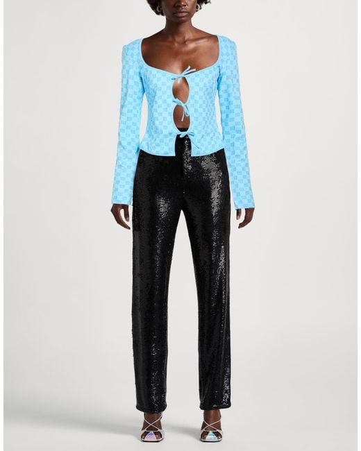 M I S B H V Blue Azure Shirt Polyamide, Elastane
