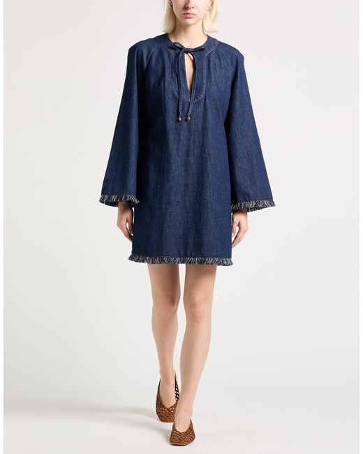 Zimmermann Blue Mini Dress