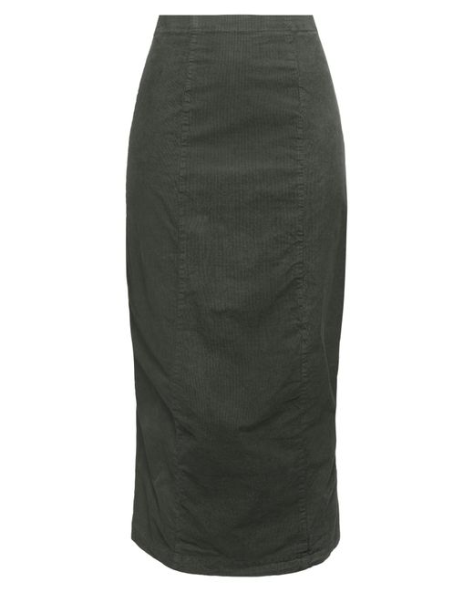 Ralph Lauren Black Label Green Midi Skirt