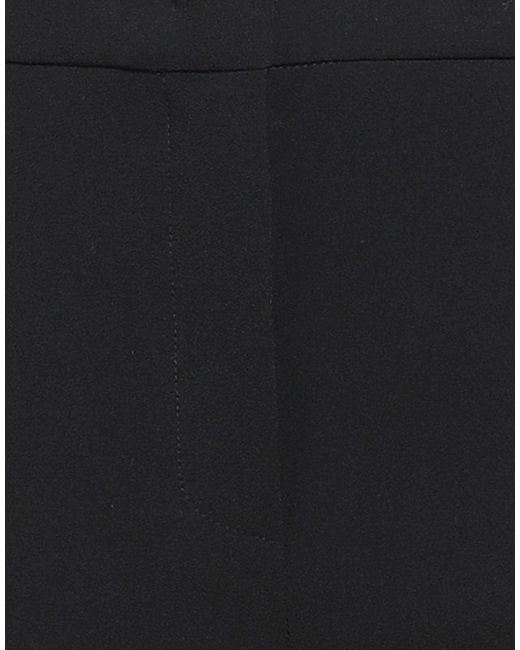 Pinko Black Pants Polyester, Elastane