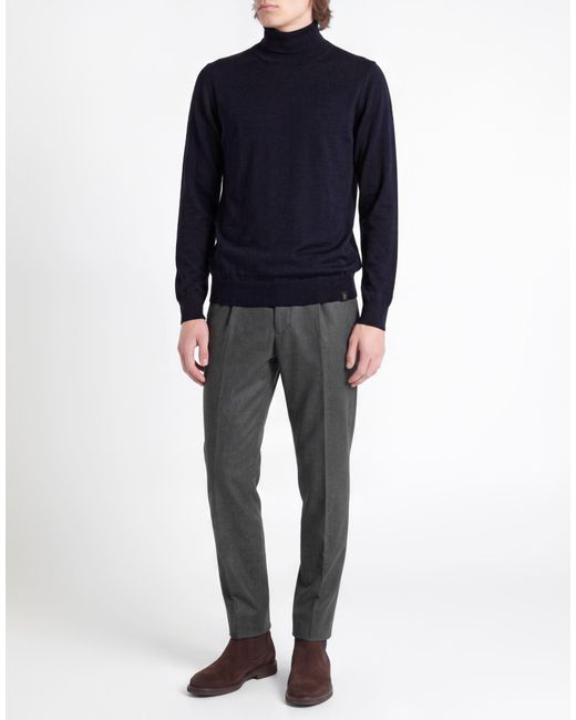 Fay Blue Turtleneck for men