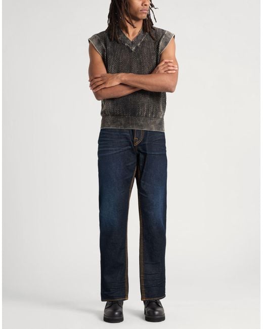 True Religion Blue Jeans Cotton, Elastane for men