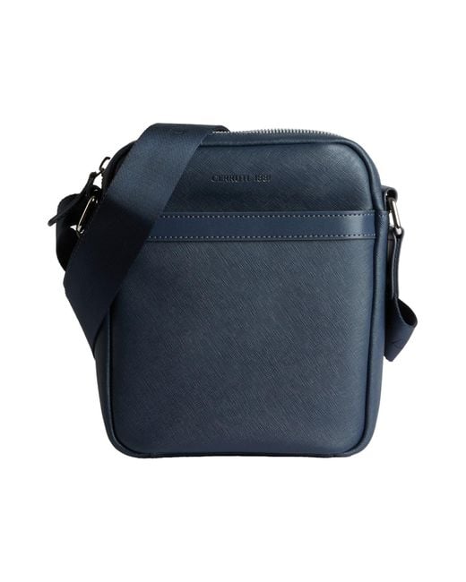 Cerruti 1881 Blue Cross-Body Bag for men