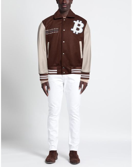 B-used Brown Jacket for men