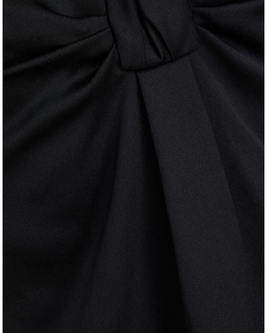McQueen Black Top Silk
