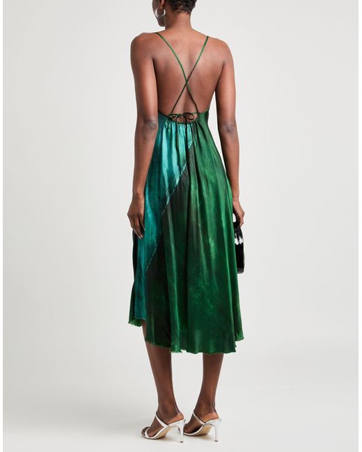 Masnada Green Midi-Kleid
