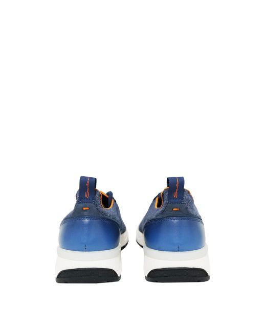 Sneakers Santoni pour homme en coloris Blue
