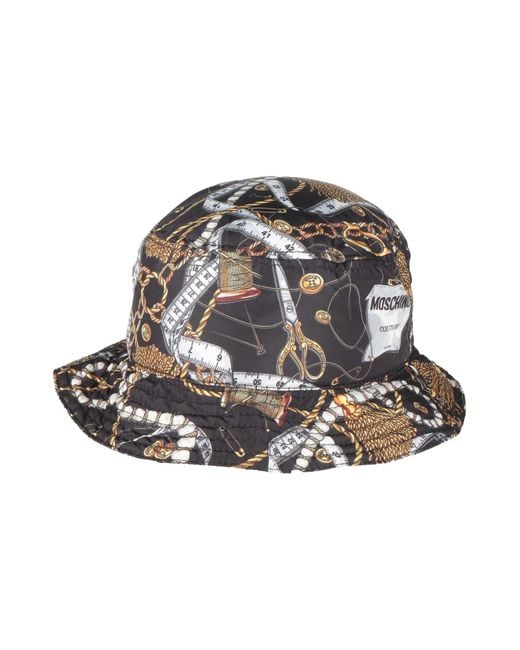 Moschino Black Hat Polyester