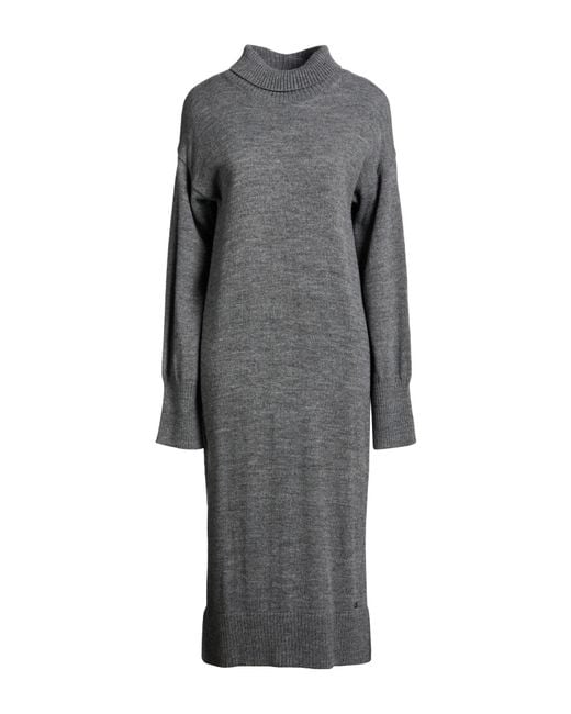 Ottod'Ame Gray Midi Dress