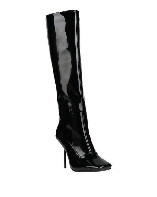 Twenty Four Haitch Black Boot Synthetic Material