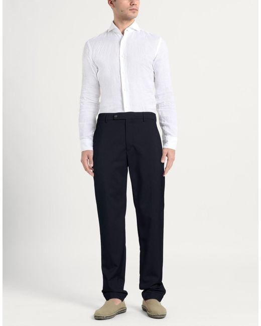 Slowear Blue Midnight Pants Virgin Wool for men