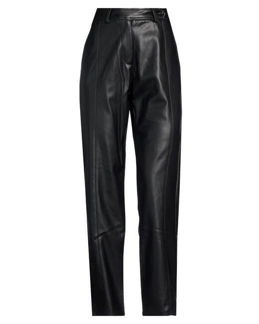 Manila Grace Black Trouser