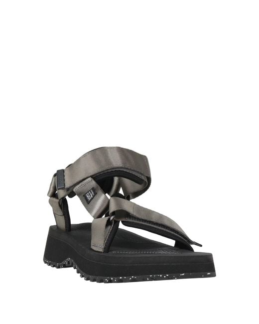 Suicoke Black Sandals for men