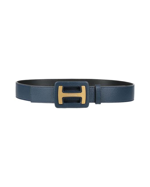 Hogan Blue Midnight Belt Leather
