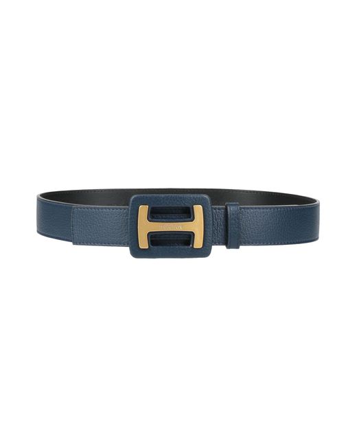 Hogan Blue Midnight Belt Leather