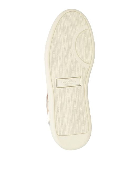 Ferragamo Natural Trainers for men