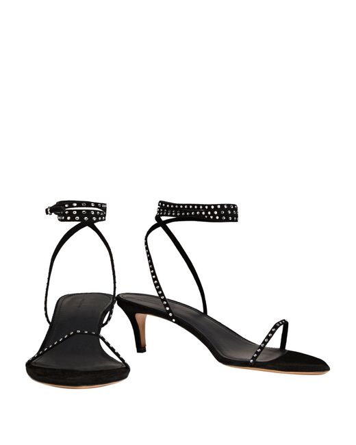 Isabel Marant White Sandals Goat Skin