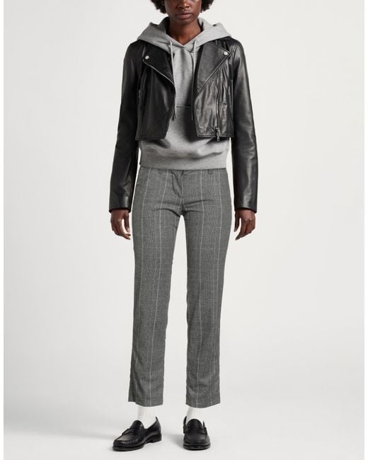 Jacob Cohen Gray Pants Virgin Wool, Polyester, Viscose, Polyamide, Elastane