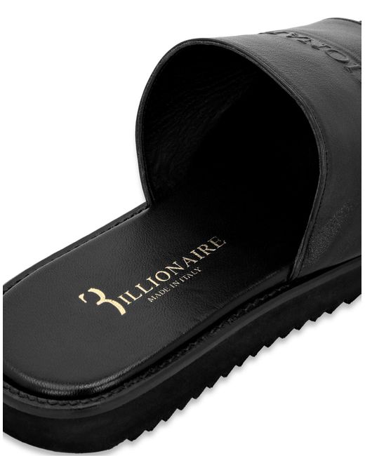 Billionaire Sandale in Black für Herren