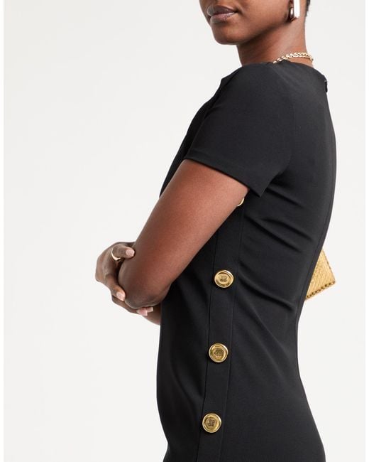 Givenchy Black Mini Dress Viscose, Polyamide, Elastane